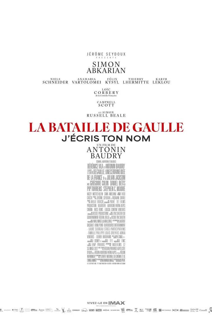 LA BATAILLE DE GAULLE : J'ECRIS TON NOM