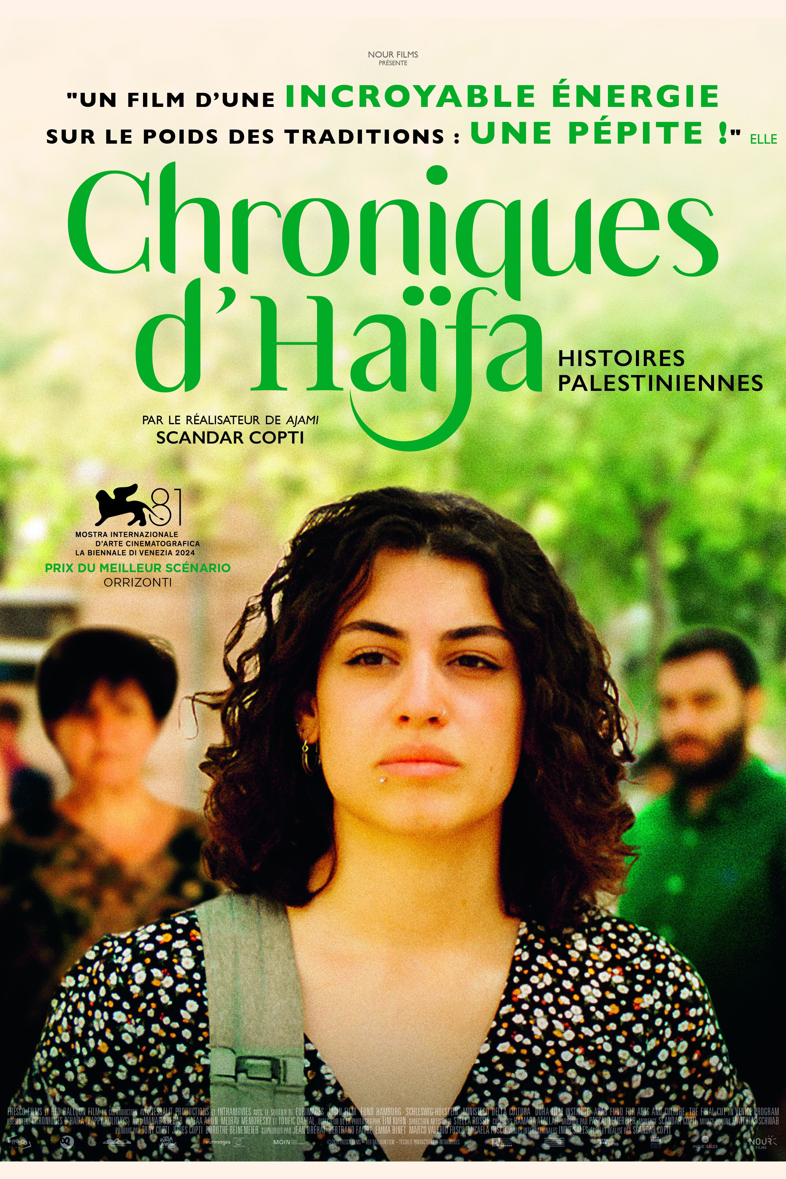 CHRONIQUES D'HAÏFA - HISTOIRES PALESTINIENNES