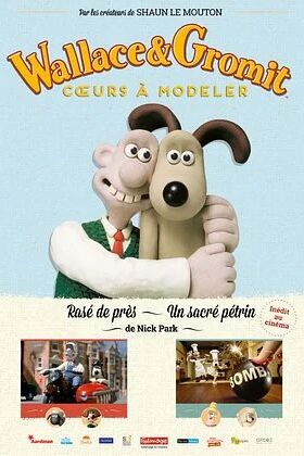 WALLACE ET GROMIT : COEURS À MODELER