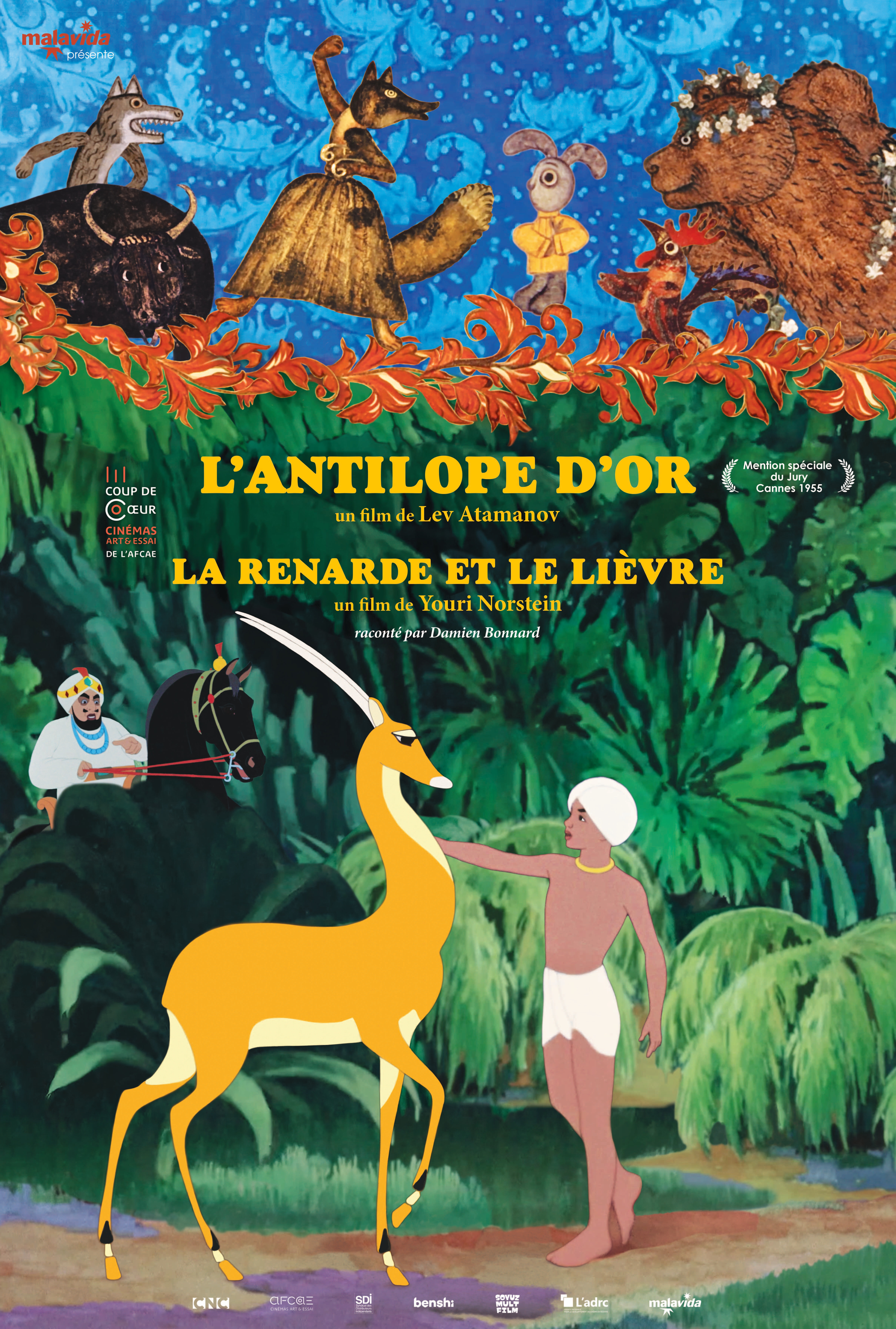 L ANTILOPE D OR LA RENARDE ET LE LIEVRE Cin ma Le Vincennes